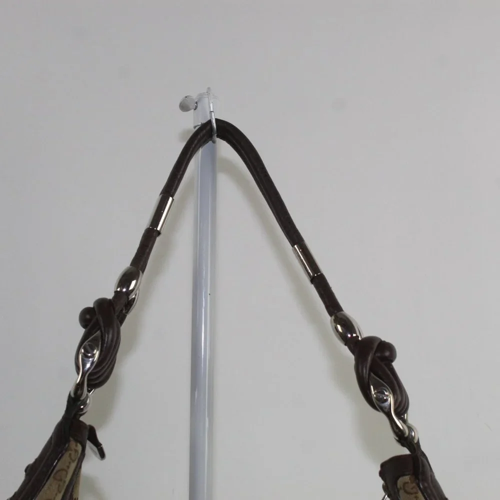 GUCCI Beige/Ebony GG Canvas Techno Horsebit Medium Hobo Bag - Picture 14 of 16